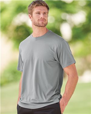 Picture of Augusta Sportswear B82534368 Nexgen Wicking T-Shirt, Silver - 3XL