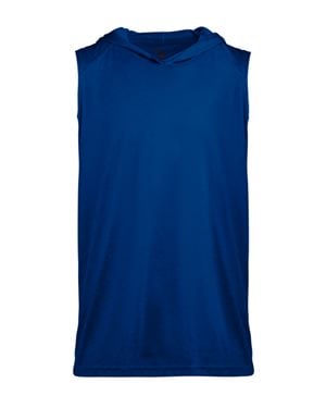 B05085093 Youth B-Core Sleeveless Hooded T-Shirt, Graphite - Small