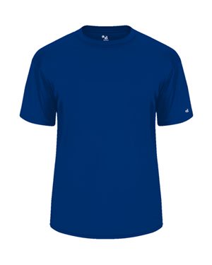 B05185752 Youth Splitter T-Shirt, Royal - Extra Small