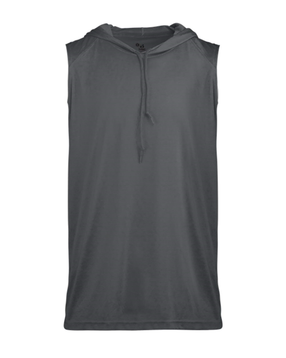B05385099 B-Core Sleeveless Hooded T-Shirt, Graphite - 4XL