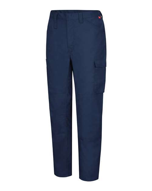 Picture of Bulwark B99630124 Comfort Lightweight Pants&#44; Navy - 37 Unhemmed - Size 38W
