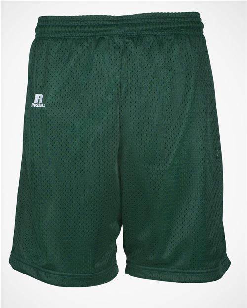 B01634526 Youth Tricot Mesh Shorts, Cardinal - Extra Large