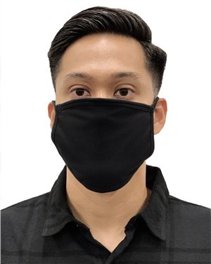 Picture of Burnside B01886650 Stretch Face Mask with Filter Pocket&#44; Navy - One Size Fits Most - Pack of 30