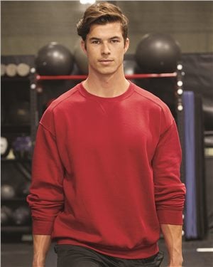 B24485534 Crewneck Sweatshirt, Maroon - Medium