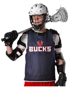 B47285543 Lacrosse Jersey, Forest & White - Small & Medium