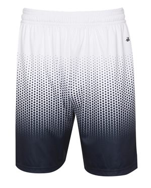 Picture of Badger B56985095 Youth Hex 2.0 Shorts, Graphite - Large