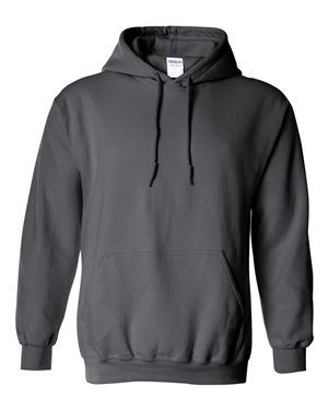 Picture of Gildan B22060137 Heavy Blend Hooded Sweatshirt, Charcoal - 2XL