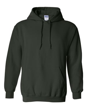 Picture of Gildan B22060547 Heavy Blend Hooded Sweatshirt, Forest - 2XL