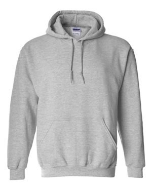 Picture of Gildan B22060583 Heavy Blend Hooded Sweatshirt, Sport Grey - Small