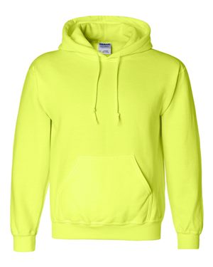 Picture of Gildan B22860168 DryBlend Hooded Sweatshirt, Safety Green - 3XL