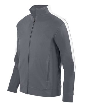 B87234133 Medalist 2.0 Jacket, Graphite & White - Small
