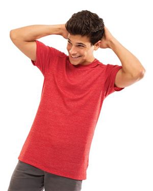 Triblend Short Sleeve T-Shirt, Kelly Heather - Medium