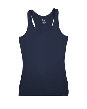 Picture of Badger B66485754 Womens Pro-Compression Racerback&#44; Royal - Medium