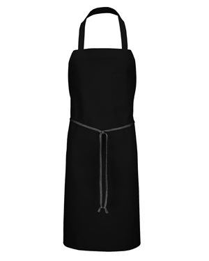Picture of Chef Designs B06630500 Standard Bib Apron&#44; Black - One Size Fits Most