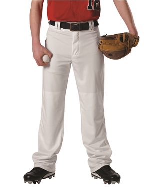 Picture of Alleson Athletic B40685584 Adjustable Inseam Baseball Pants&#44; Grey - Medium