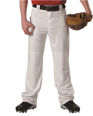 Picture of Alleson Athletic B40785092 Youth Adjustable Inseam Baseball Pants&#44; Charcoal - Extra Small