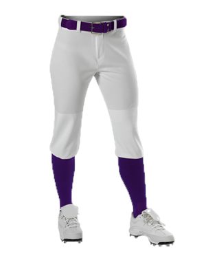 Picture of Alleson Athletic B40085756 Girls Fastpitch Knicker Pants&#44; Royal - Extra Large