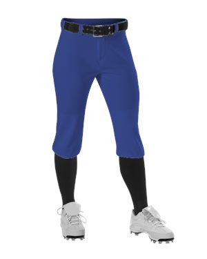 Picture of Alleson Athletic B40185655 Womens Fastpitch Knicker Pants&#44; Navy - Large