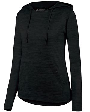 Picture of Augusta Sportswear B67334352 Womens Shadow Tonal Heather Hoodie&#44; Silver - Extra Small