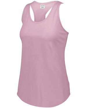 Picture of Augusta Sportswear B03934316 Womens Lux Triblend Tank Top, Dusty Rose Heather - Extra Large