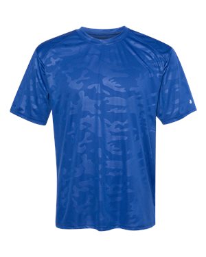 B85485757 Monocam Embossed T-Shirt, Royal Monocam - 2XL