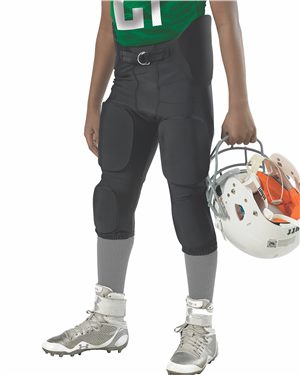 B51085503 Intergrated Football Pants, Black - Small