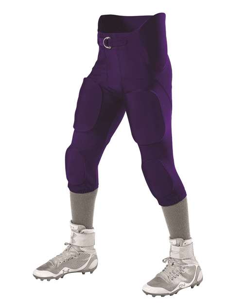 B51085678 Intergrated Football Pants - Purple - 3XL