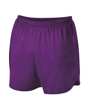 Picture of Alleson Athletic B49085527 Womens Woven Track Shorts, Red - 2XL