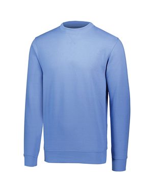 Picture of Augusta Sportswear B96134124 60 by 40 Fleece Crewneck Sweatshirt, Gold - Medium