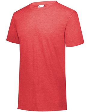 Youth Triblend Short Sleeve T-Shirt, Grey Heather - Large