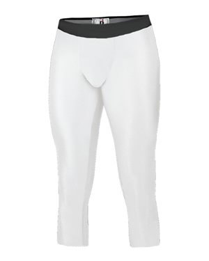 Picture of Badger B15785008 Calf Length Compression Tight Pant&#44; White - 3XL