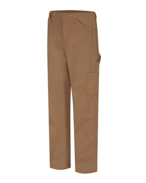 Picture of Bulwark B49830550 Dungaree - EXCEL FR ComforTouch - 11.0 oz&#44; Brown Duck - Waist Size 28 in. - Unhemmed
