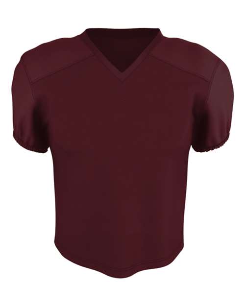 B52285538 Youth Pro Game Football Jersey, Maroon - 3XL