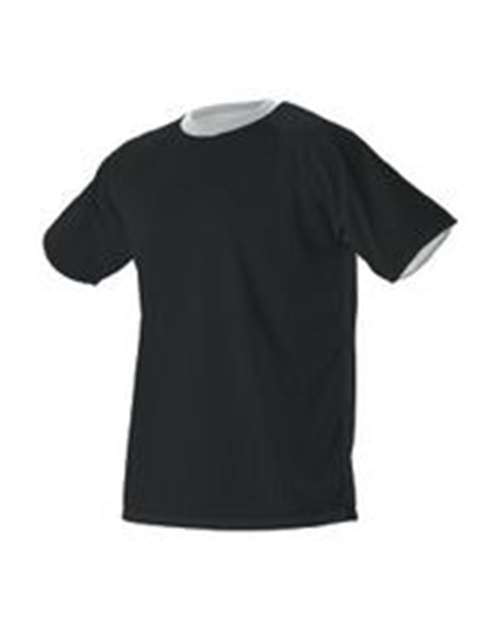 B37685504 Extreme Mesh Reversible Jersey - Black & White - Medium