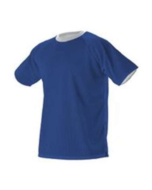 B37785754 Youth Extreme Mesh Reversible Jersey, Royal & White - Medium