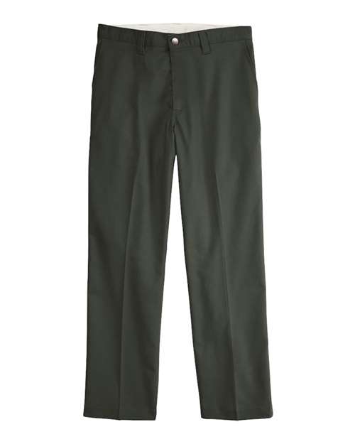 Picture of Dickies B64030143 Men Premium Industrial Multi-Use Pocket Pants&#44; Olive Green - 39 Unhemmed - Size 33W