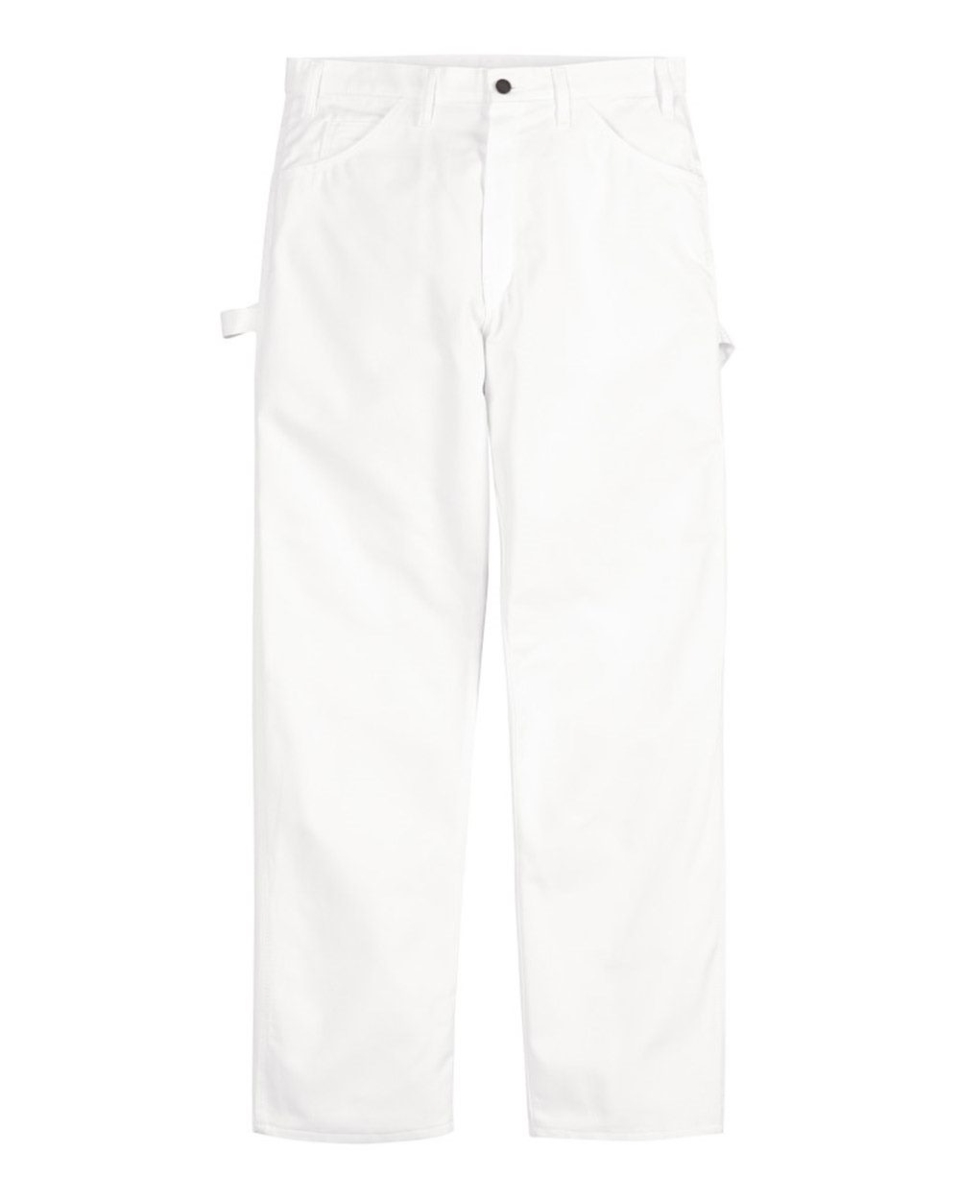 Picture of Dickies B68230136 Painters Utility Pants, White - Size 39 Unhemmed - 40W