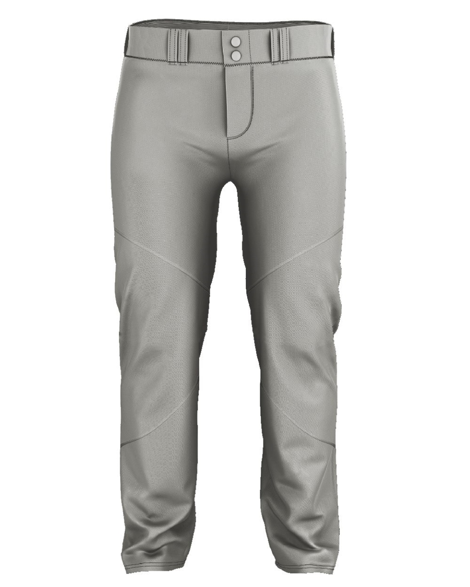 Picture of Alleson Athletic B07685099 Crush Premier Baseball Pants&#44; Charcoal - Extra Small