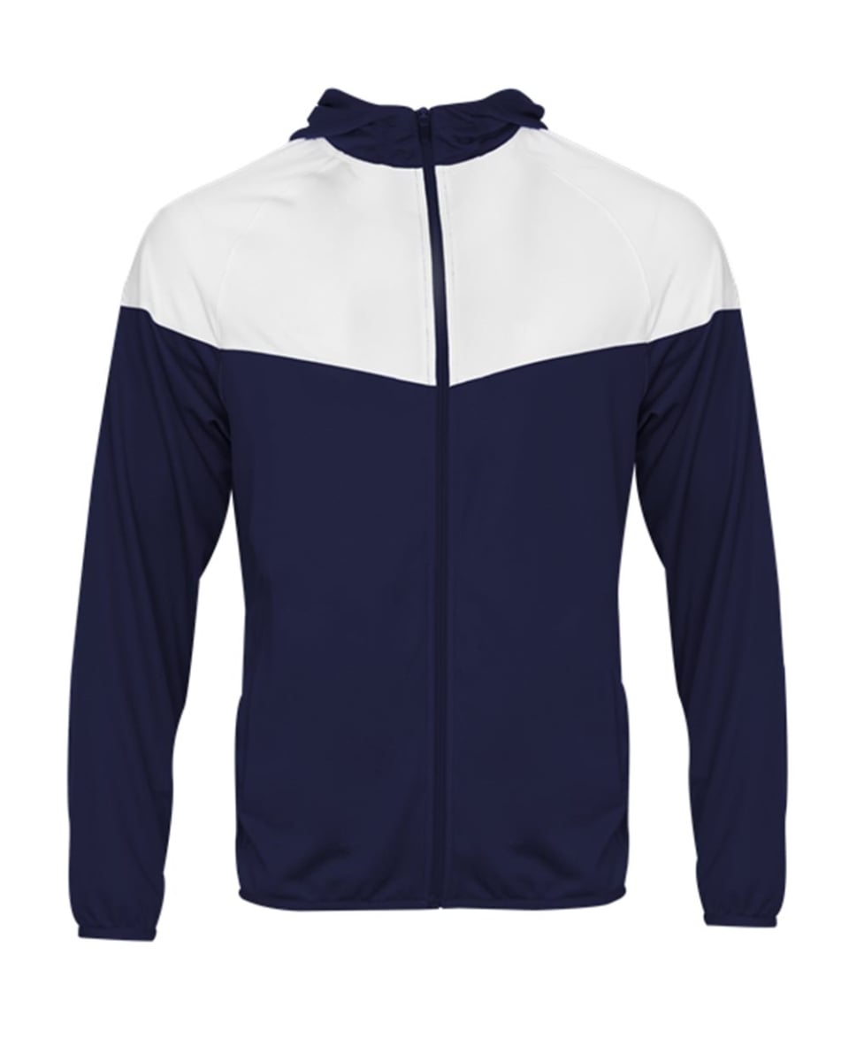B92585542 Youth Sprint Outer-Core Jacket, Forest & White - Extra Small