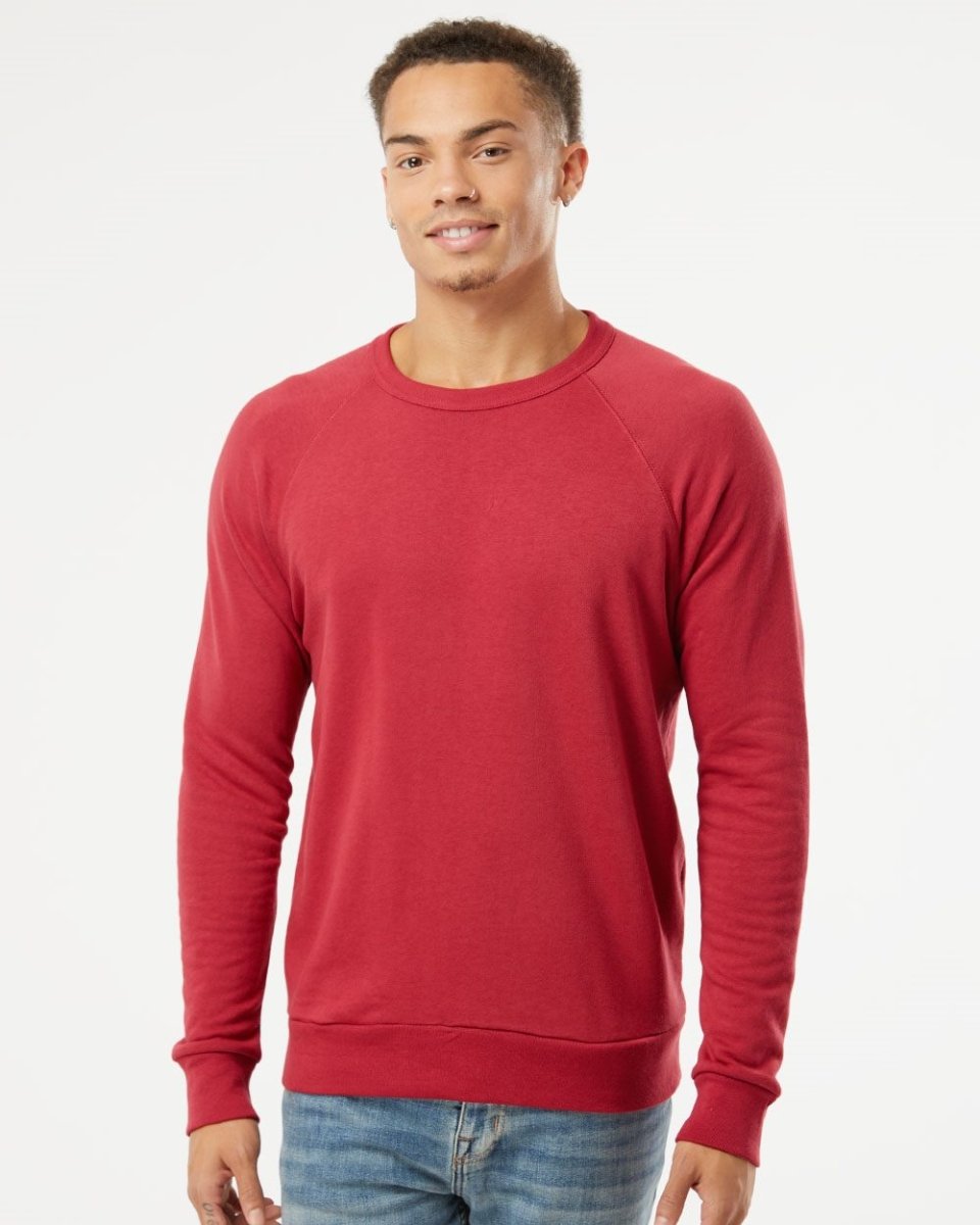 Picture of Alternative B00712793 Champ Lightweight Eco-Washed French Terry Pullover&#44; Royal - Small