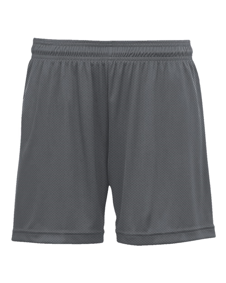 B67285655 Women Mesh Shorts, Navy - Large