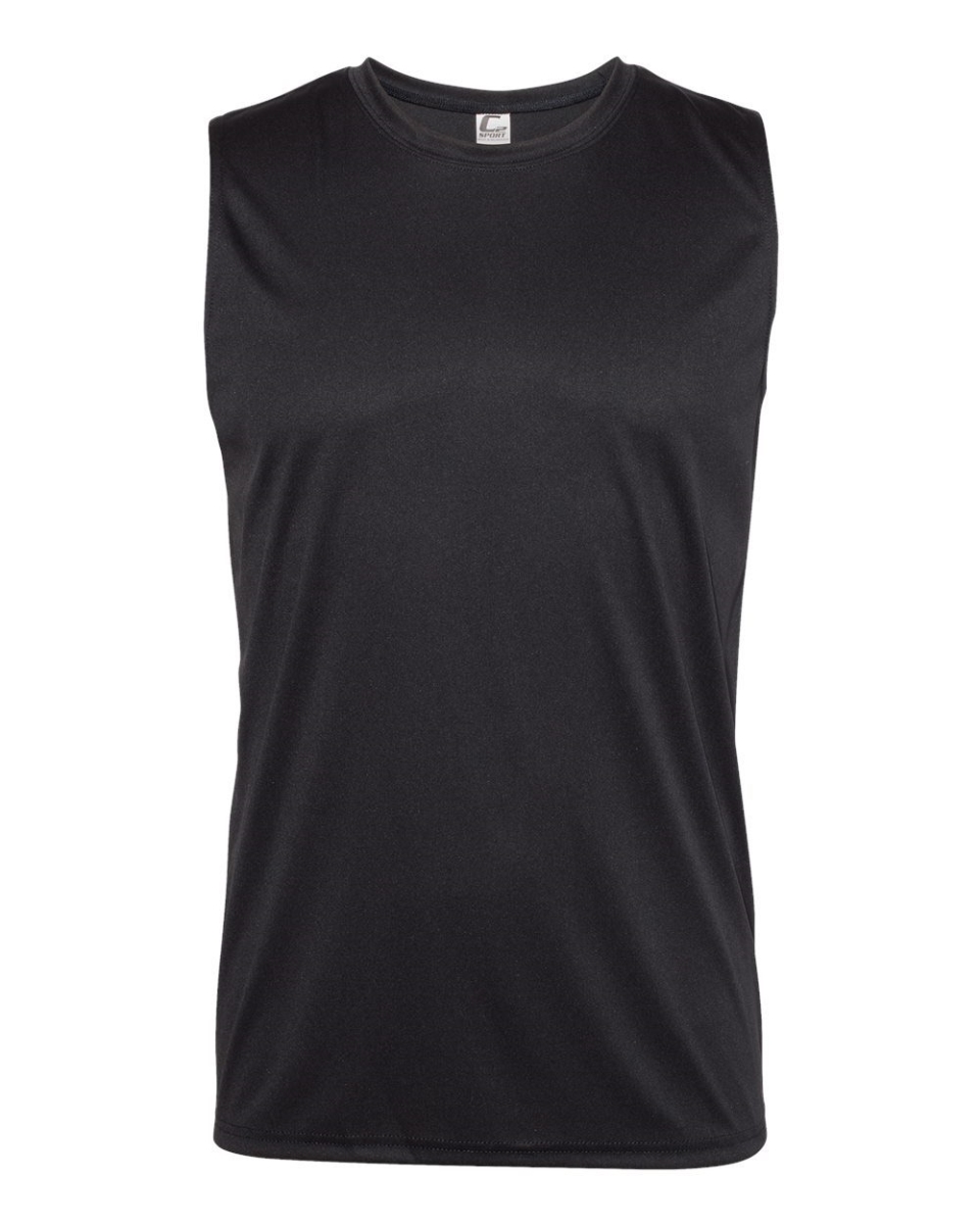 B06485004 Sleeveless T-Shirt, White - Medium