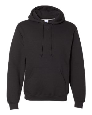 Dri Power Hooded Pullover Sweatshirt, Black - 4XL