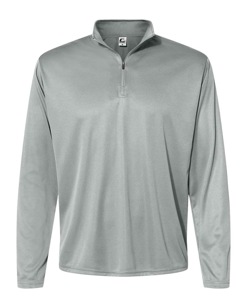 B58185756 Mens Quarter-Zip Pullover Hoodie, Royal - Extra Large