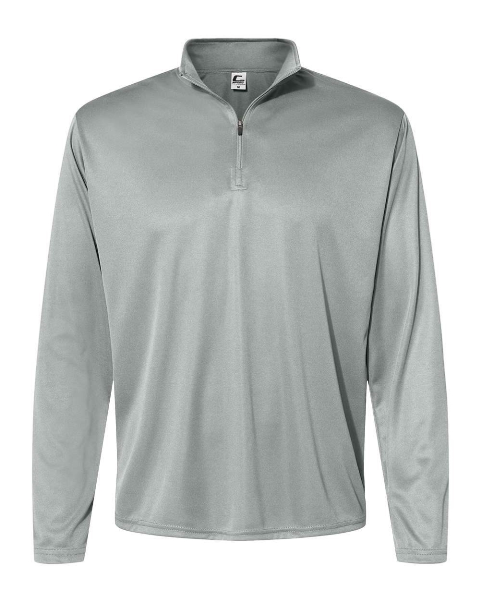 B58185757 Mens Quarter-Zip Pullover Hoodie, Royal - 2XL
