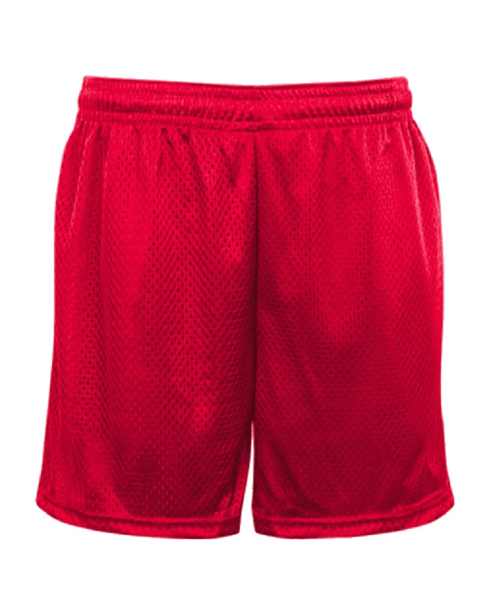 decalr B93185092 Youth Tricot Mesh Shorts, Graphite - Extra Small - 4 Inseam