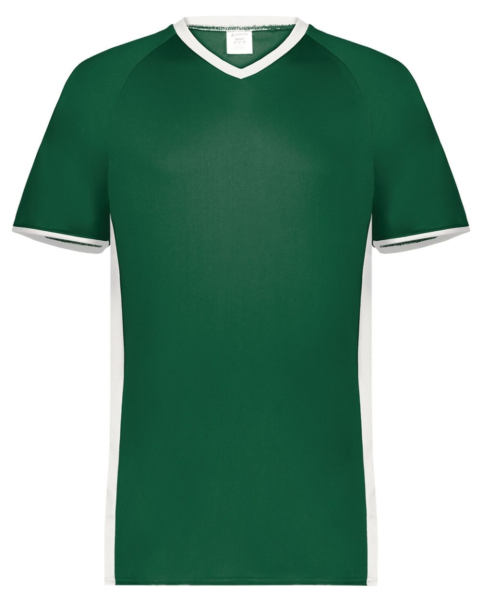 B30534136 Cutter V-Neck Jersey, Gold & White - Extra Large
