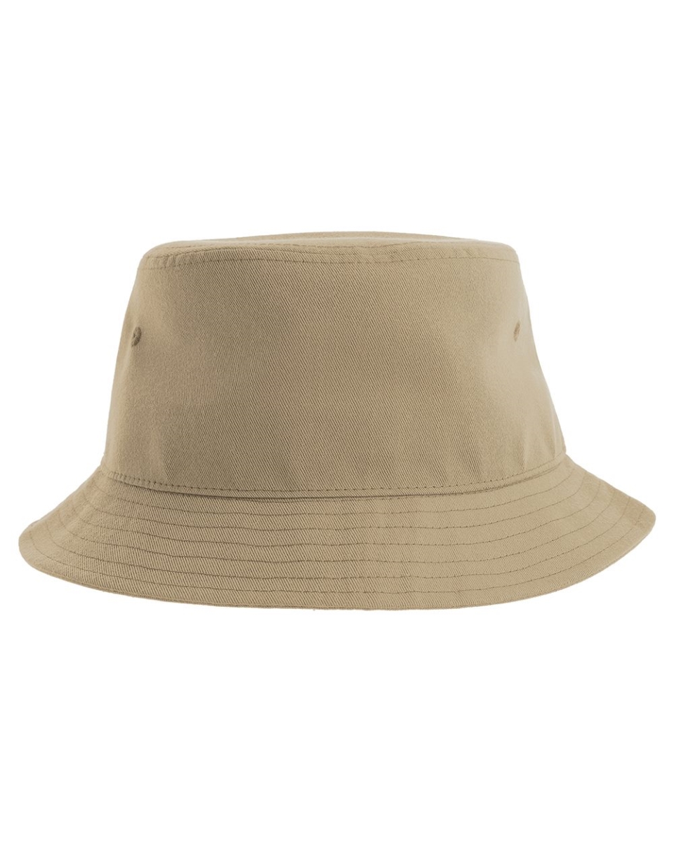 Picture of Atlantis Headwear B75595000 Sustainable Bucket Hat&#44; White - One Size