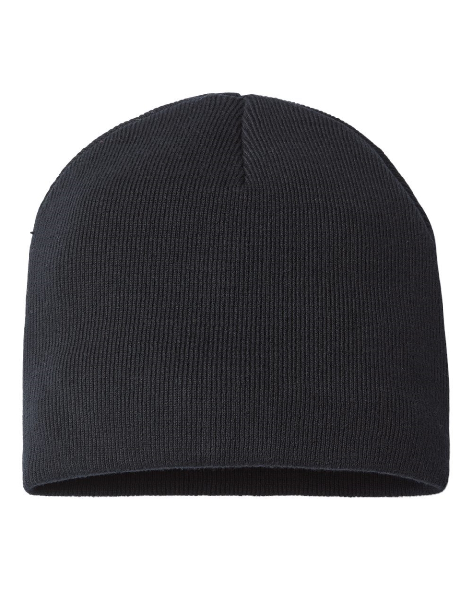 Picture of Atlantis Headwear B02895500 Sustainable Beanie&#44; Black - One Size