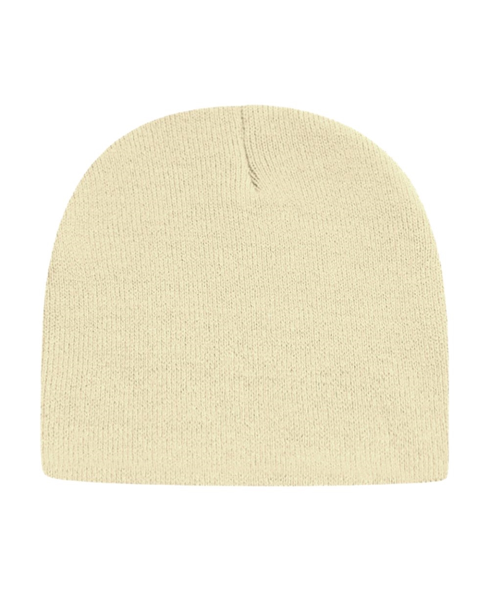 Picture of Cap America B05595500 USA-Made Sustainable Beanie&#44; Black - One Size